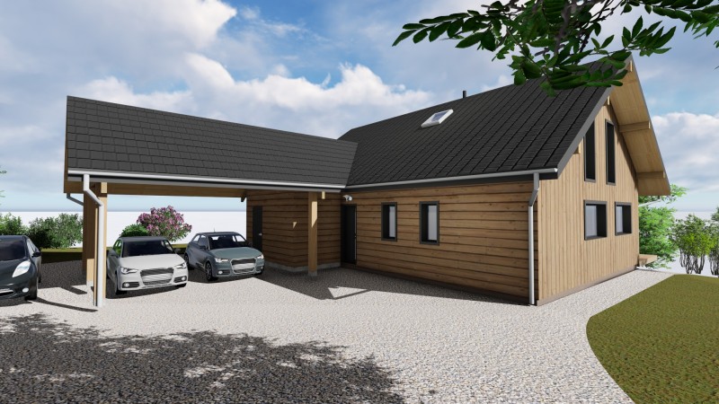 Projet à Bellecombe en Bauges (chantier 2018)